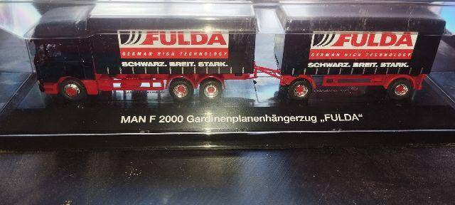 Schuco Junior Line M.A.N. Truck & Trailer - Fulda - Limited Editon - 1/87 Scale
