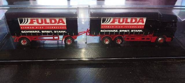 Schuco Junior Line M.A.N. Truck & Trailer - Fulda - Limited Editon - 1/87 Scale