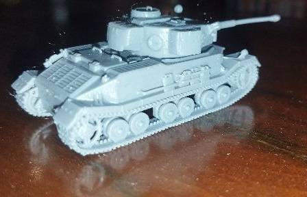 Panzerkampfwagen VI Tiger 1/144 3D Printed Model