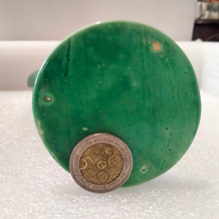 RARE Silwood Ware S.A. Scallop edges+ body Underglaze Green LOOK At My BUY NOW listings NO WAITING