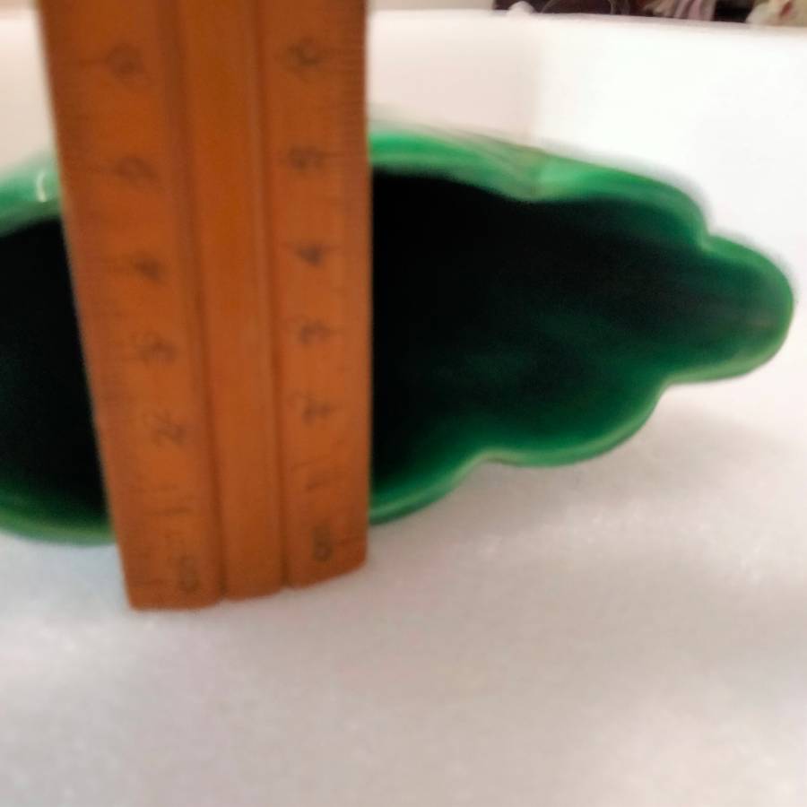 RARE Silwood Ware S.A. Scallop edges+ body Underglaze Green LOOK At My BUY NOW listings NO WAITING