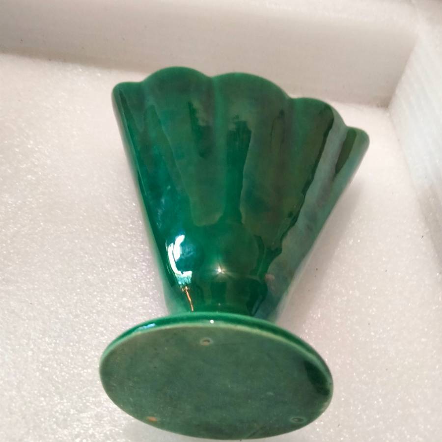 RARE Silwood Ware S.A. Scallop edges+ body Underglaze Green LOOK At My BUY NOW listings NO WAITING