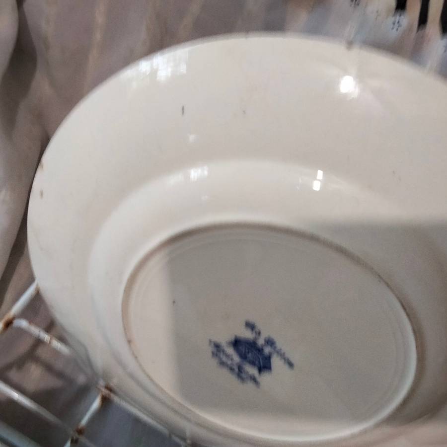ENGLAND Old Willow Alfred Meakin Ceramic Plate c1930/40 Wall or cabinet Plates