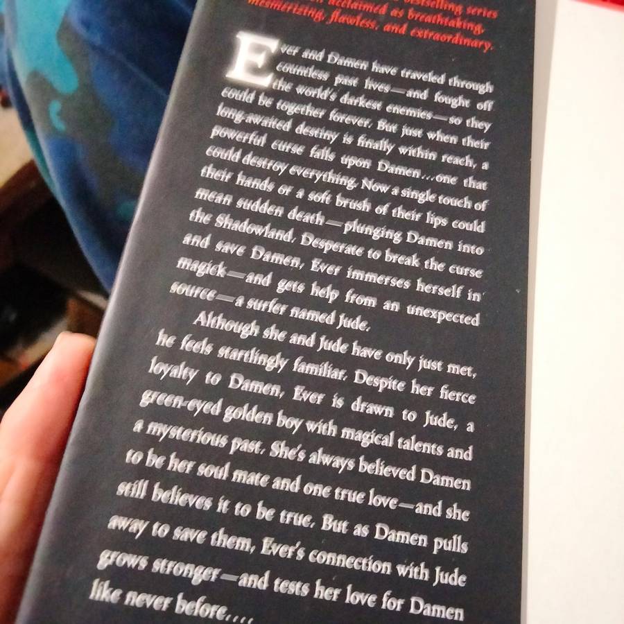 Alyson Noel SHADOWLAND PB 2009 Hard cover pre-owned -- Immortals complex lives