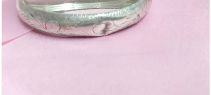 Sterling Silver 925 - Bangle Art Nouveau pattern LOOK at my BUY NOW - NO WAITING Waiting