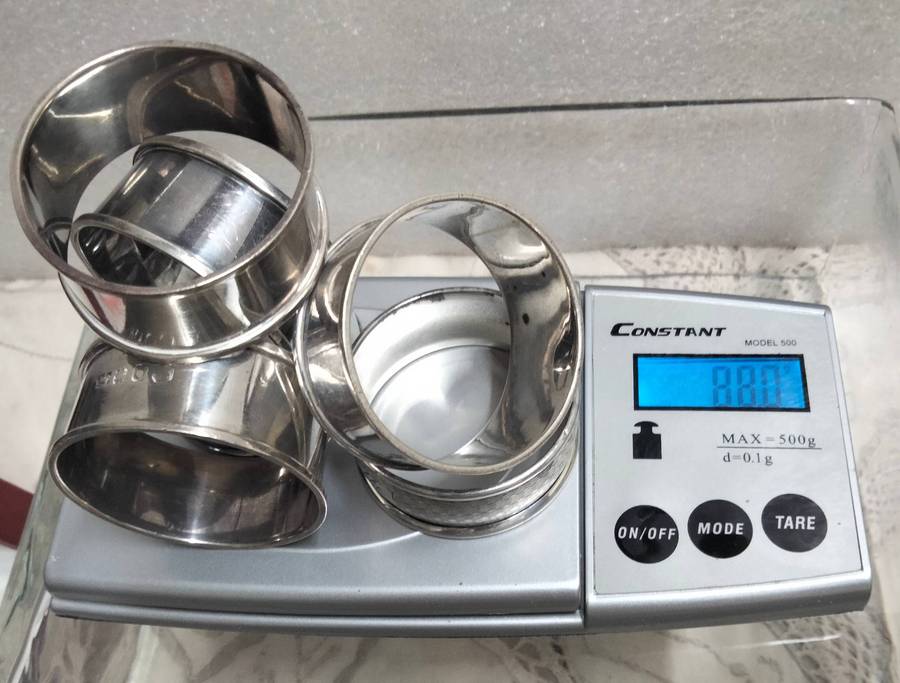 5 Dick King STERLING SILVER Hallmark 3 monogrammed W.88 grams LOOK At My BUY NOW LISTINGS NO WAITING