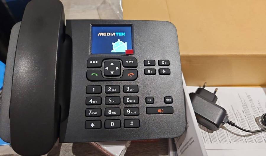 4x D-Link FLLA Desk Cellular Phones | Android / Wi-fi Hotspot Built in / FM Radio | (SOLD-AS-IS)