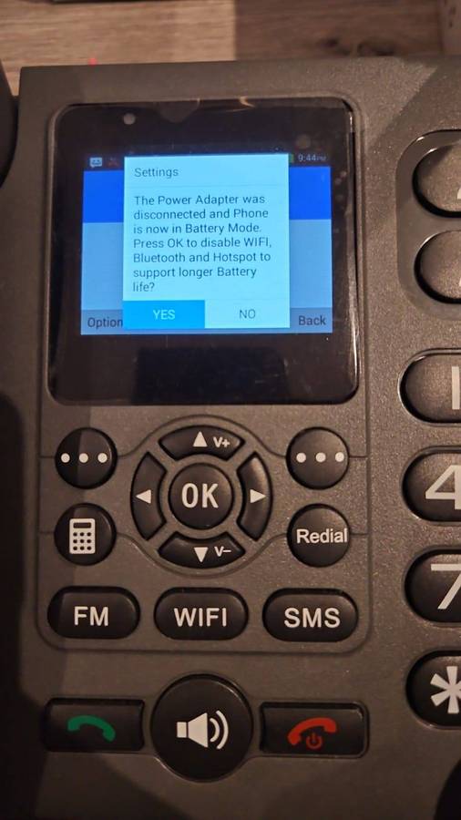 4x D-Link FLLA Desk Cellular Phones | Android / Wi-fi Hotspot Built in / FM Radio | (SOLD-AS-IS)