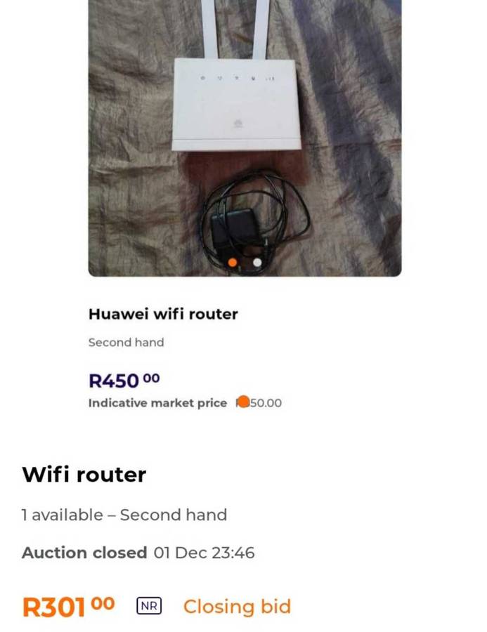 Huawei Wifi router