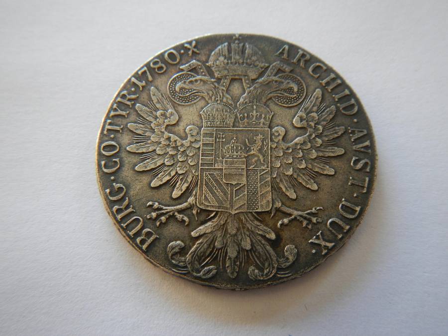 Silver 1780 Austria Maria Theresa Thaler #2