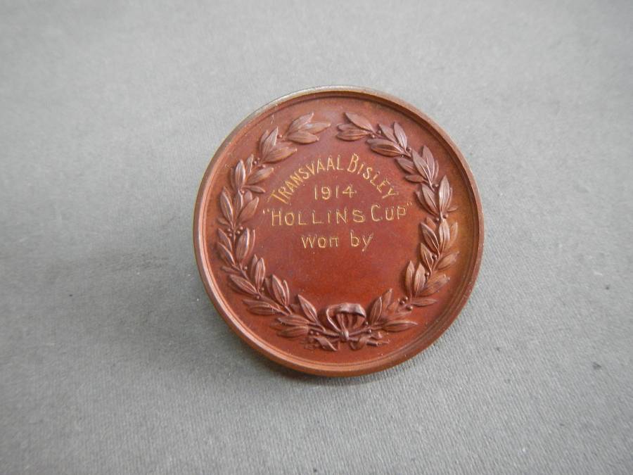 Transvaal rifle association medallion boxed