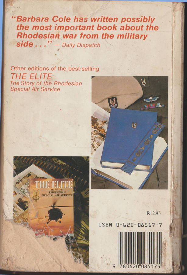 The Elite, The Story of The Rhodesian Special Air Services by Barbara Cole