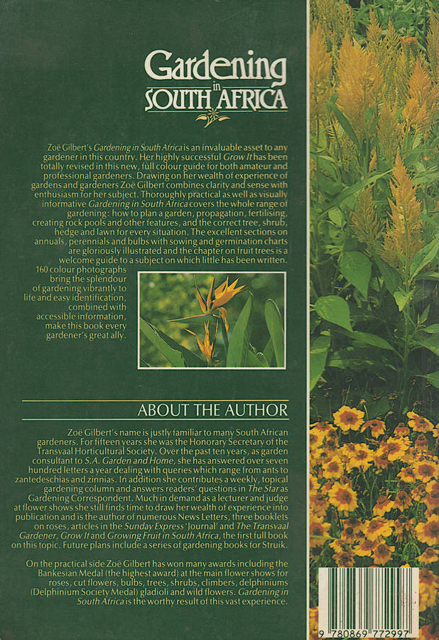 Gardening in South Africa - Zoë Gilbert