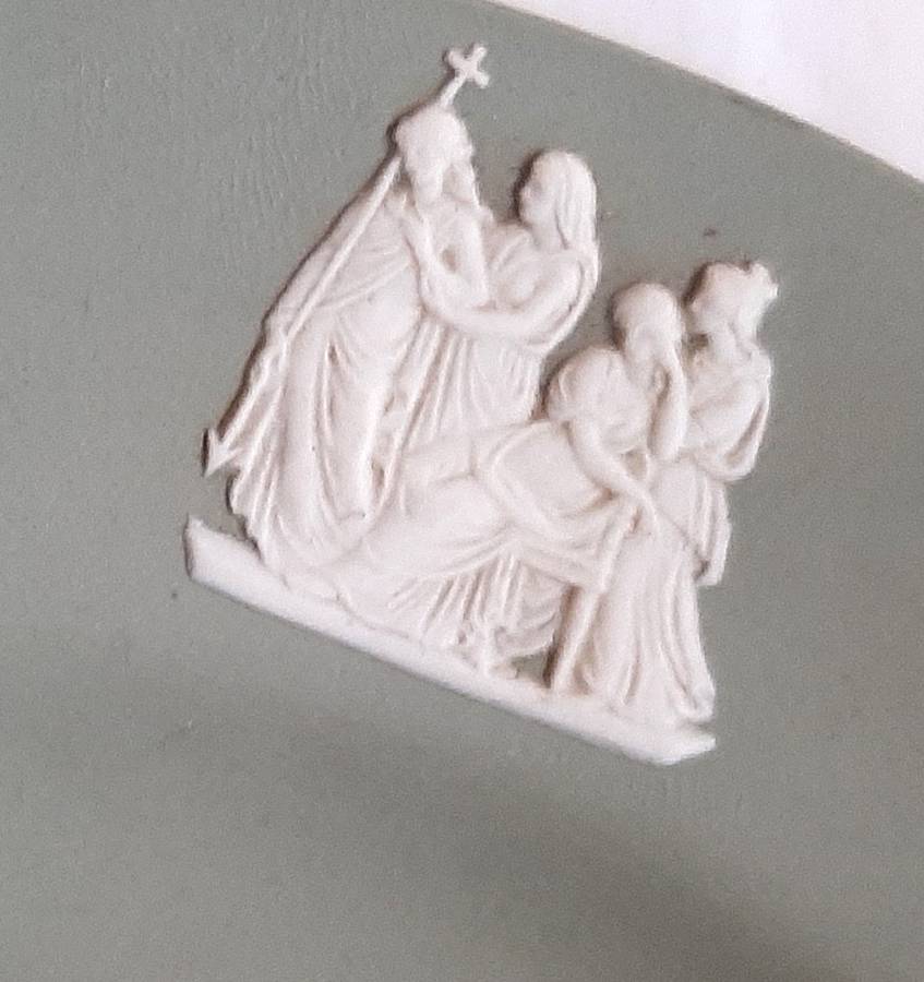 COLLECTION OF 4 WEDGWOOD JASPERWARE PLATES