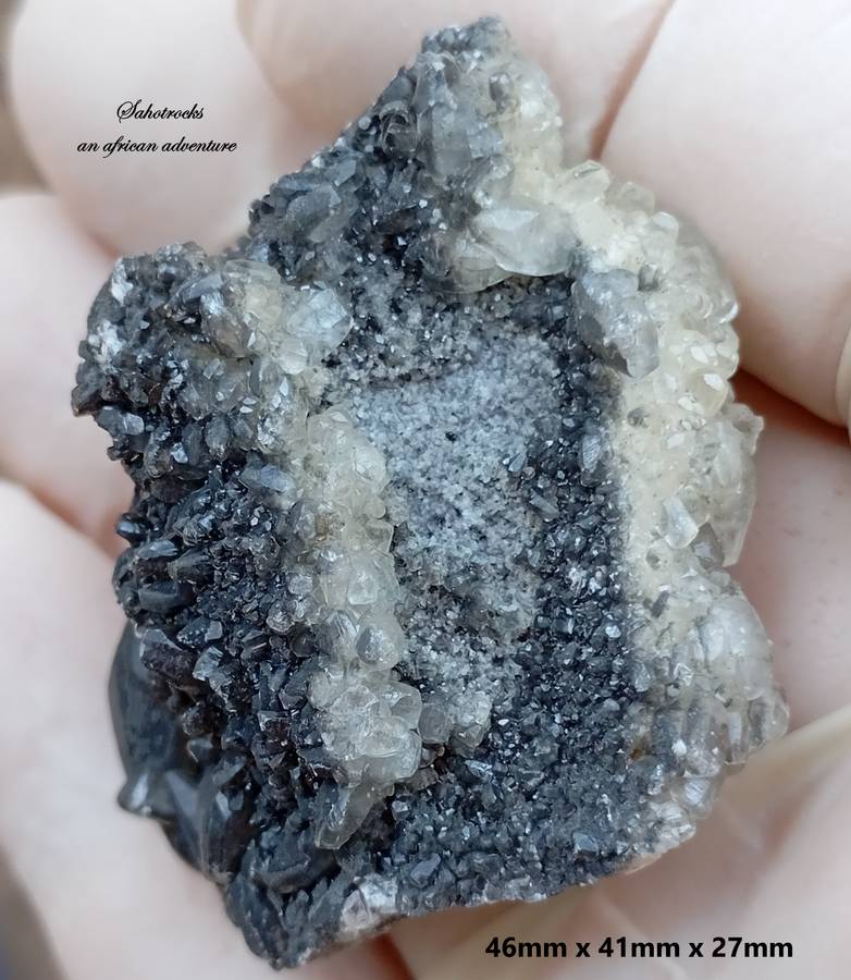 Pyrite and calcite - Tenke Fungurume mine DRC Congo