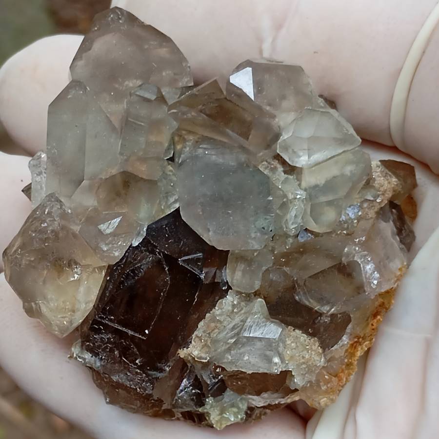 Hematite quartz - Orange River Steinkopf N Cape South Africa