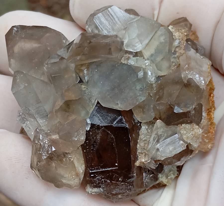 Hematite quartz - Orange River Steinkopf N Cape South Africa