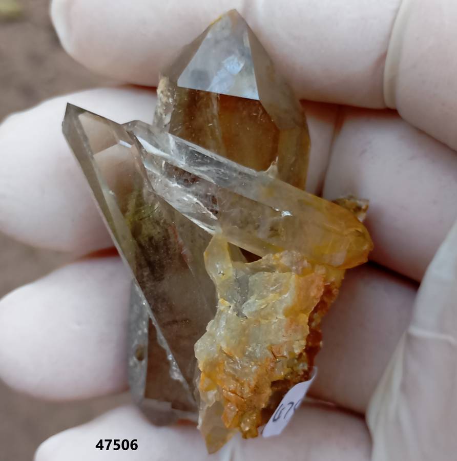 Hematite quartz - Orange River Steinkopf N Cape South Africa