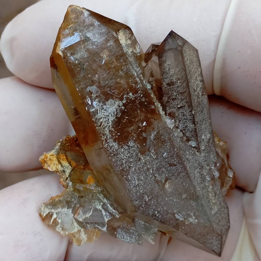 Hematite quartz - Orange River Steinkopf N Cape South Africa