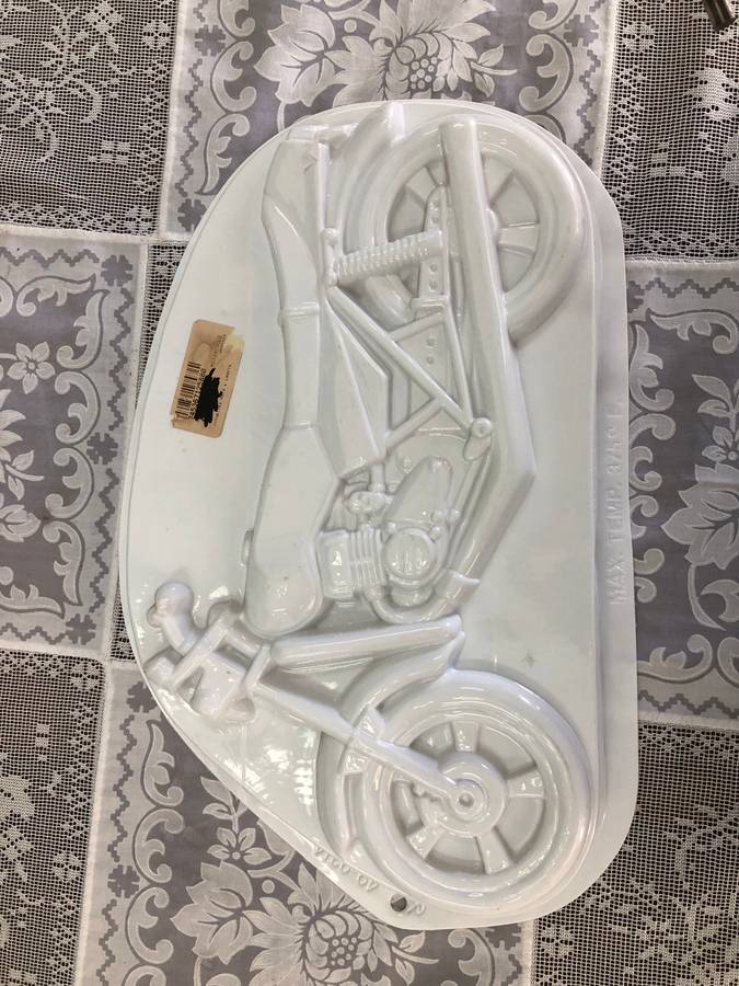 Motorbike Cake Pan