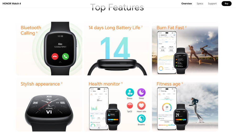 HONOR WATCH 4 SMART WATCH