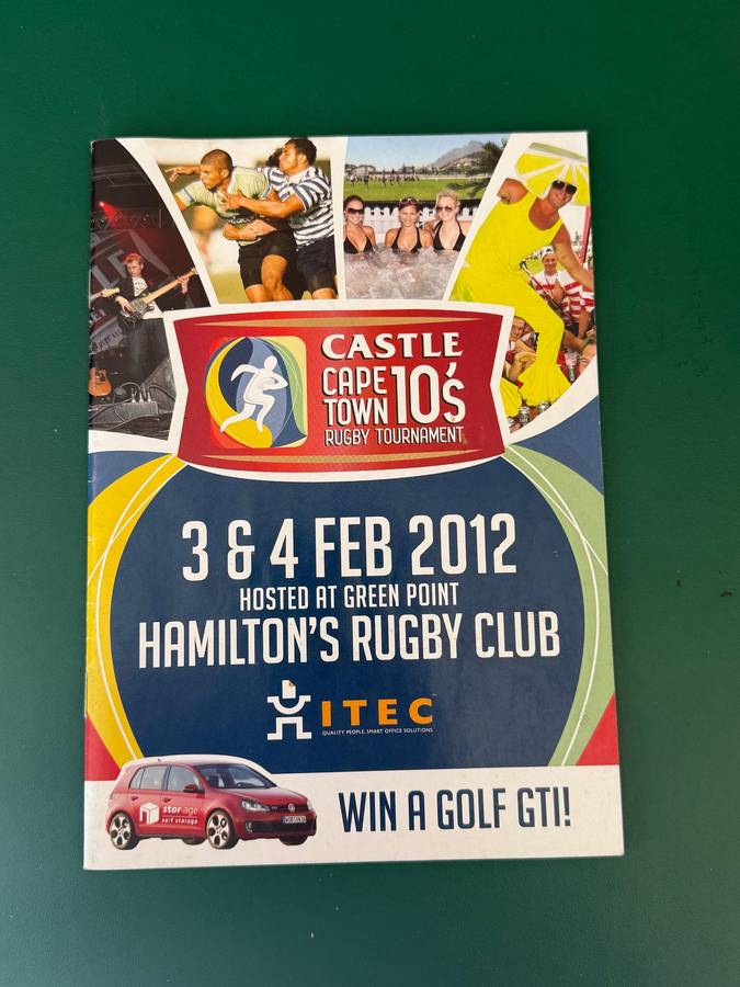 Rugby Programme - Cape Town 10s 03-04 February 2012