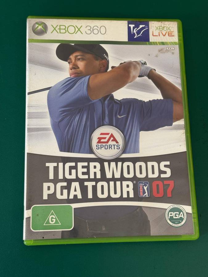 Retro Game - XBox360: Tiger Woods 07