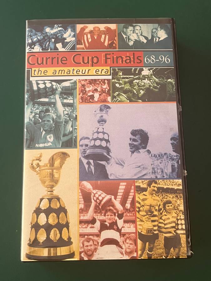 Rugby Video - Currie Cup Finals 1968-1996 (Amateur Area)
