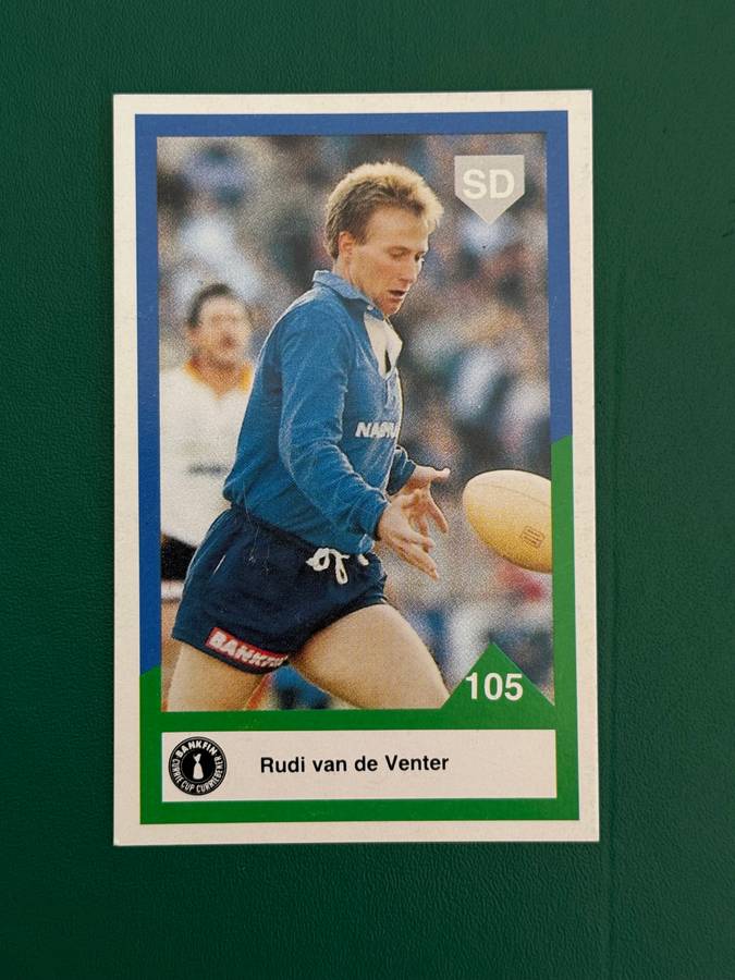 Rugby Card - Rudi van de Venter 1992 Sports Deck Rugby Card
