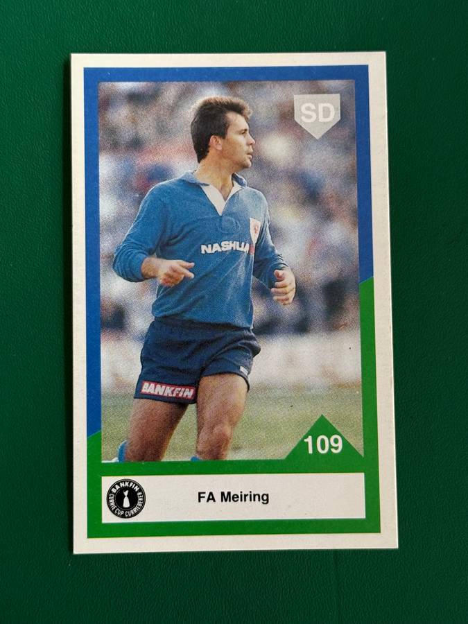 Rugby Card - FA Meiring 1992 Sports Deck Rugby Card (Nr109)