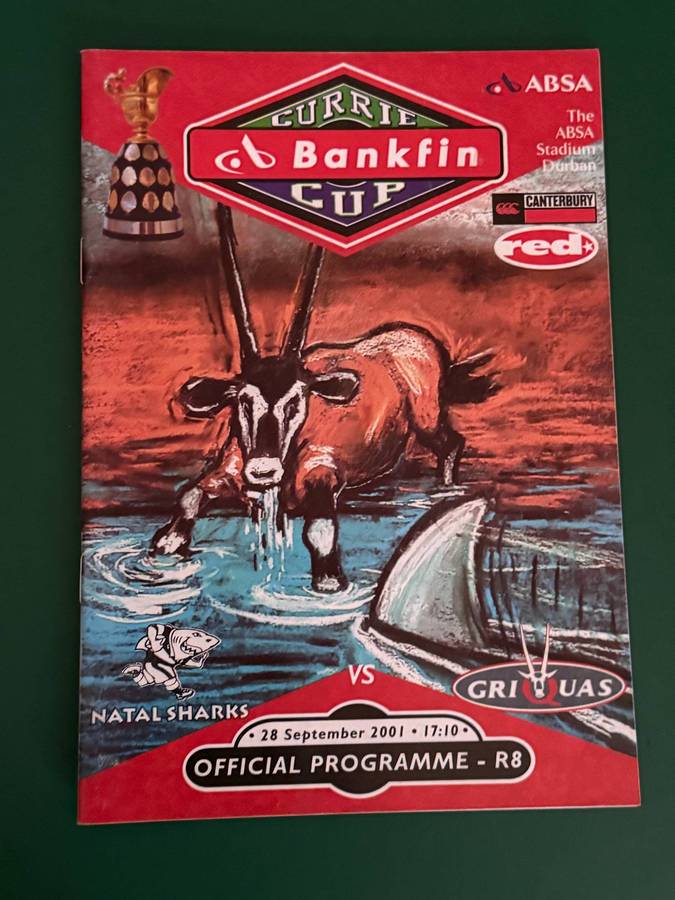 Rugby Programmes - 6 (Six) * Rugby Programme Package (2001-2003)