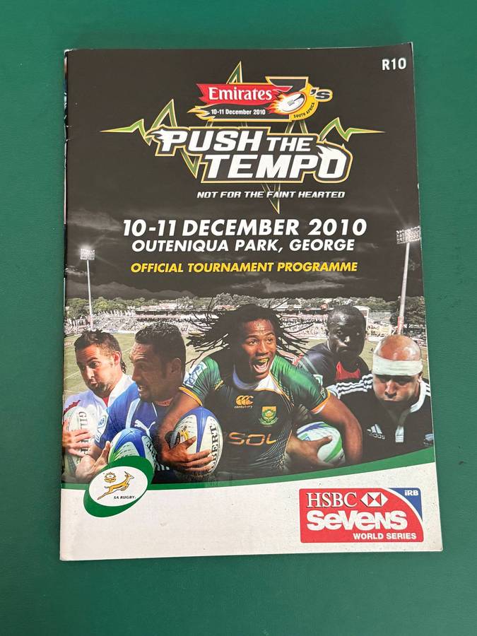 Rugby Programme - World Series South-Africa 2010 (Outeniqua Park 2010)