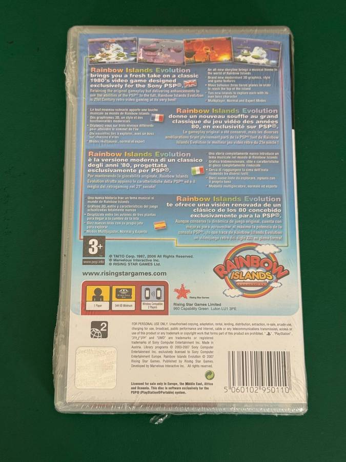 Sony PSP - Rainbow Islands : Revolution