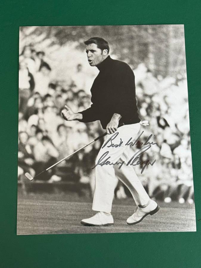Gary Player Photo - *SIGNED*