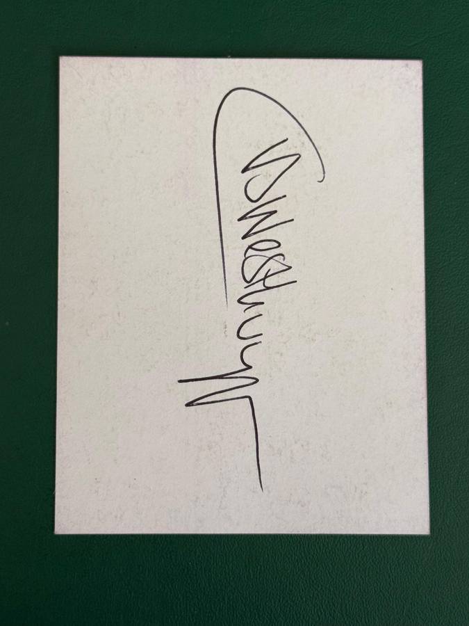 Rugby Card - *SIGNED* Clinton van der Westhuizen 2001 Griffons Rugby Card (Rare)
