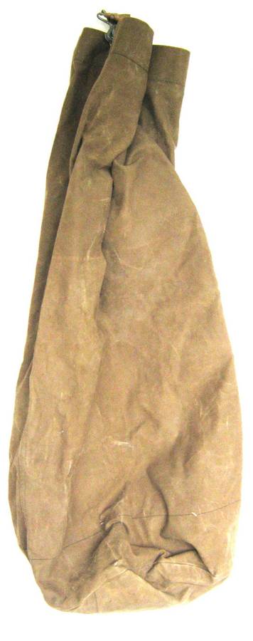 SADF 74 PATTERN CANVAS KIT BAG/BALSAK WITH PADLOCK CLIP IN GOOD CONDITION