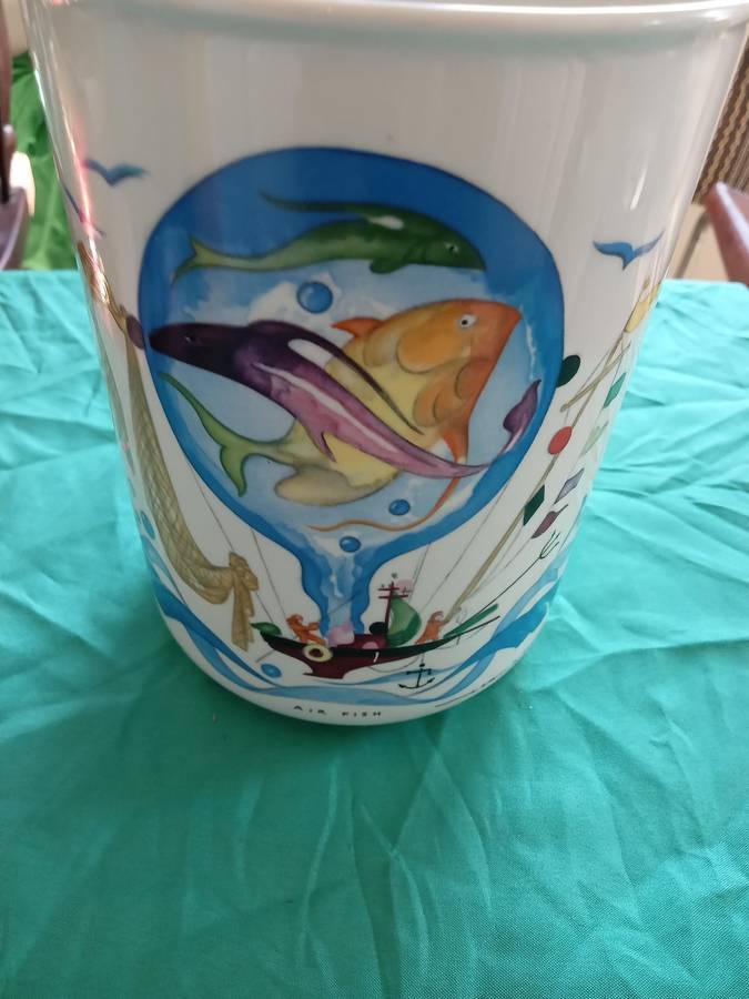 VILLEROY & BOCH AIR FISH VASE