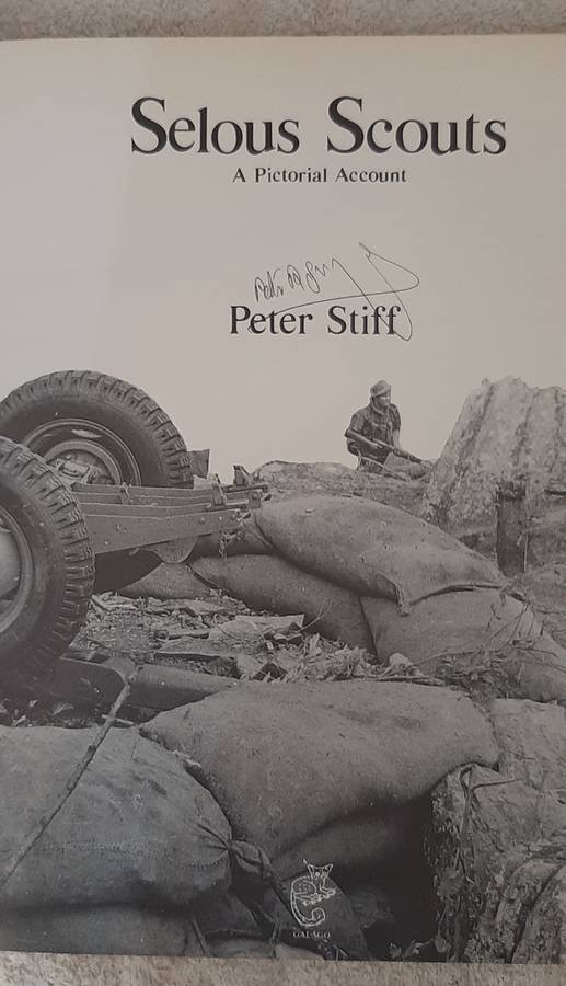 Selous Scouts - A Pictorial Account. signed