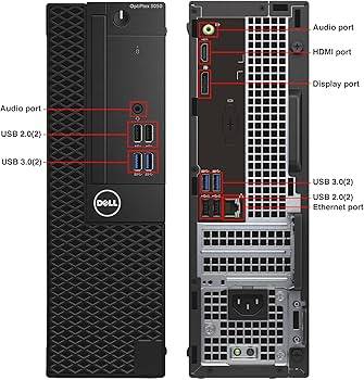 Dell OptiPlex 3050 SFF PC - i5-7500|8GB|256GB SSD|Windows Pro|Warranty