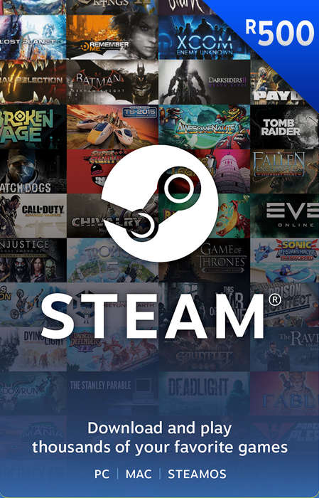 R500 Steam Wallet Top Up