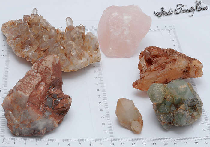 Quarts and Rose Quarts