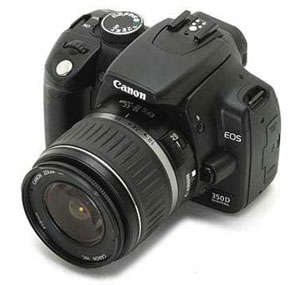 Canon 300D with 18-55mm lens ** SLR Professional Camara**