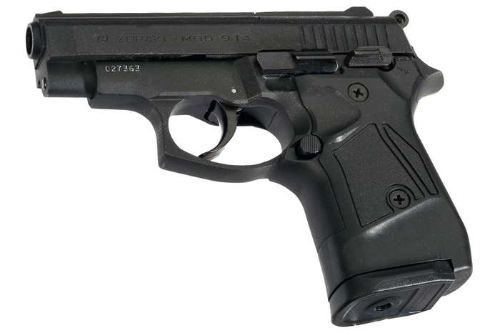 9mm Blanks Gun Combo - ZORAKI 914 9mm Pepper Firing Gun - No License - Compact 5xPepper & 5xBlanks