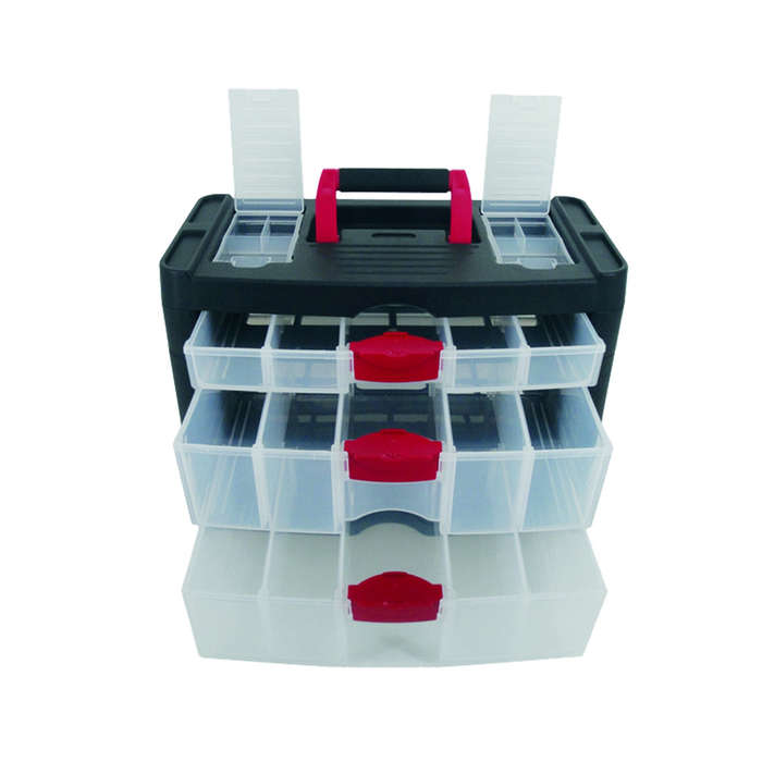3-Drawer Storage Box Size 400 x 205 x 290mm