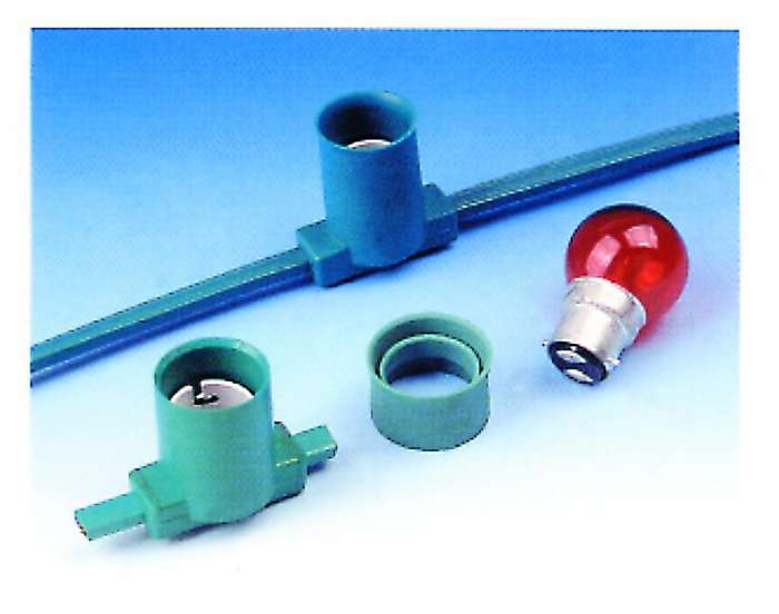 Belt Light 15M. 40 L/Holders B22 230V