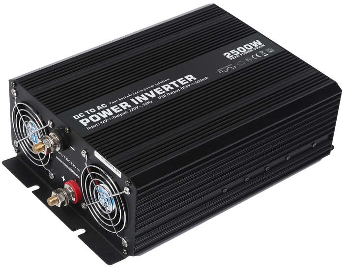 2.5kW INVERTER 12VDC:230VAC MOD. SINE