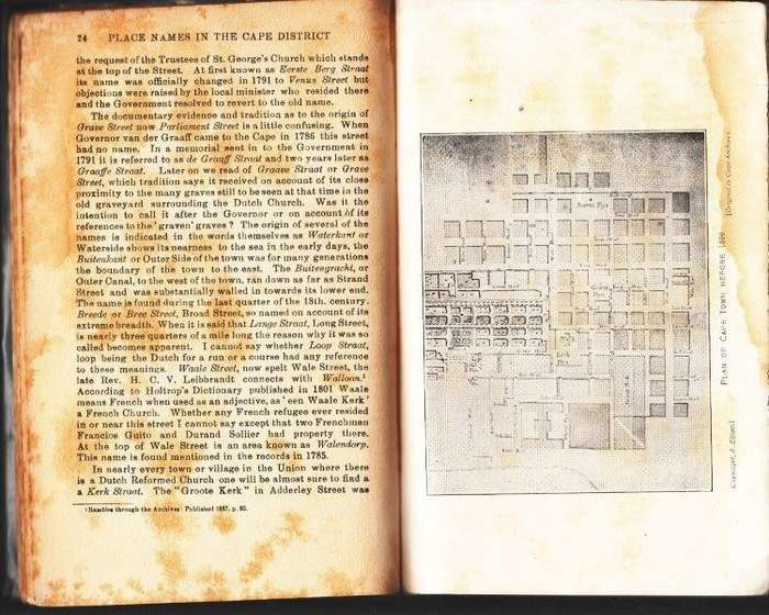 Place Names in the Cape District - Botha, C. Graham