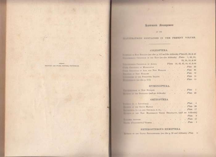 Arcana Entomologica (1845, Standard Edition) - Westwood, John Obadiah