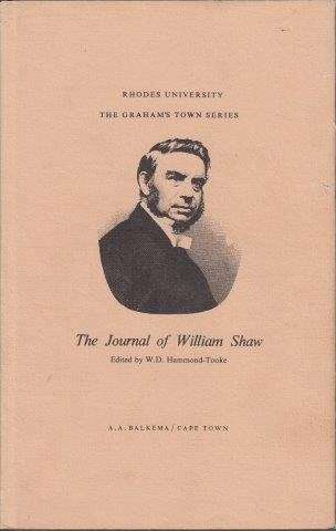 The Journal of William Shaw (The Graham's Town Series 2) (Hardcover)