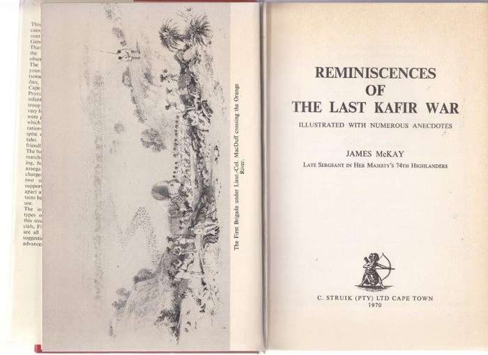 Reminiscences of the Last Kafir War (Africana Collectanea XXXVI) - McKay, James